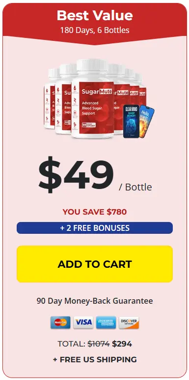 sugarmute   6 bottles